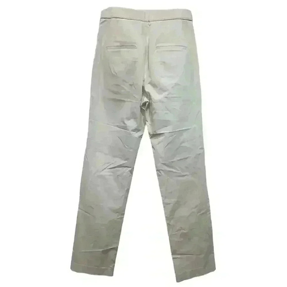 Helmut Lang High Rise Relaxed Fit Lacquered Cotton Suit pants Size 2 - Picture 3 of 15